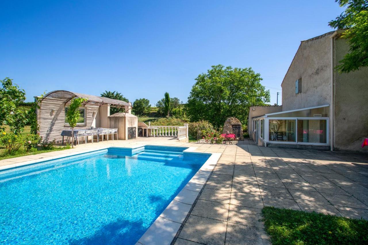 Villa Charmante A La Tour-D'Aigues Avec Piscine Privee Exterior foto